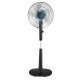 HIGH FLOOR FAN  R8600 40cm 28W DC MOTER BLACK R/C (ΔΙΠΛΑ ΠΤΕΡΥΓΙΑ)